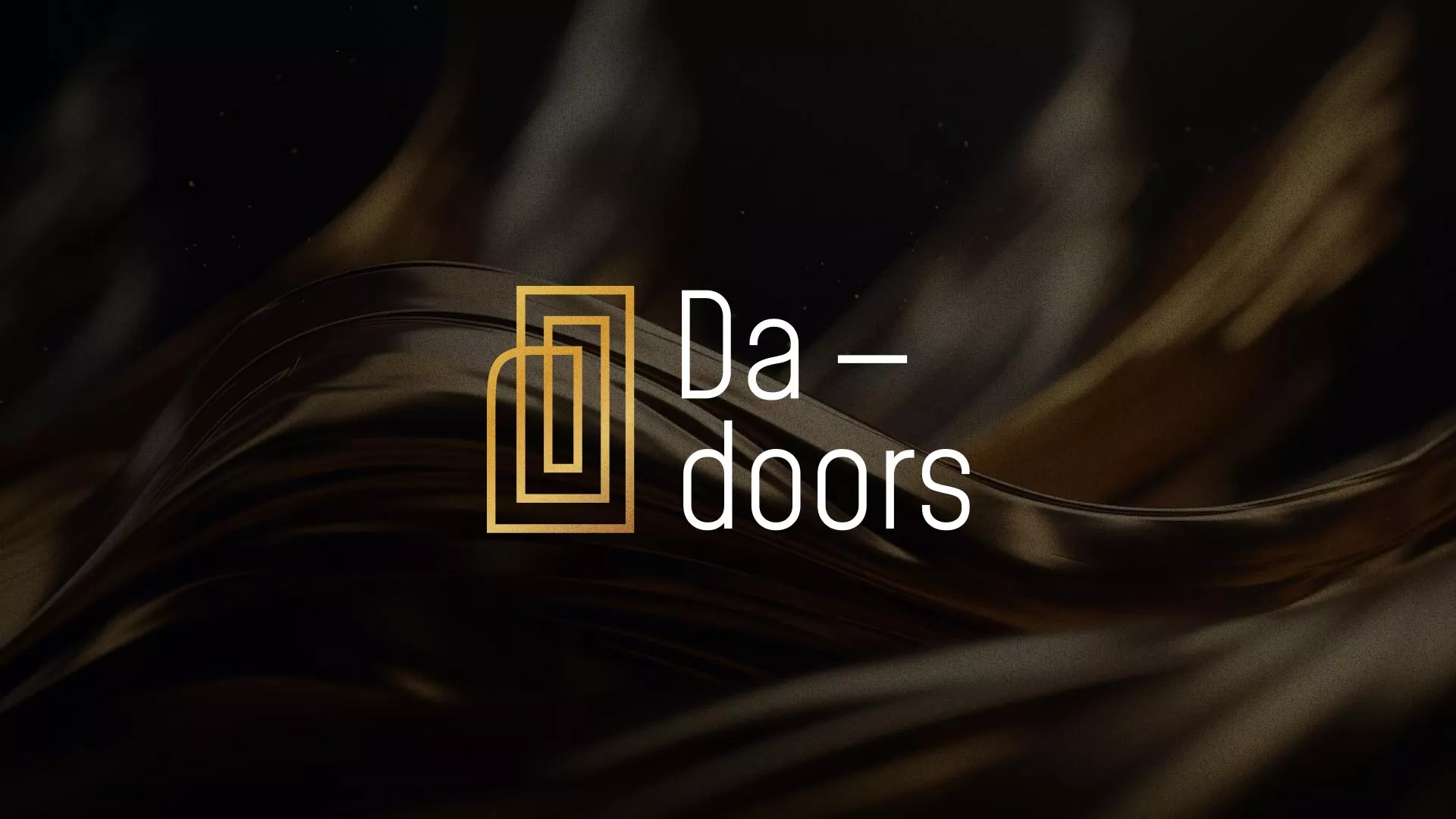 Разработка логотипа для компании «DA-DOORS» в Ленинске